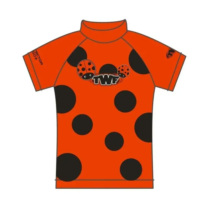 The Wetsuit Factory Tots Short Sleeve Rash Vest-3