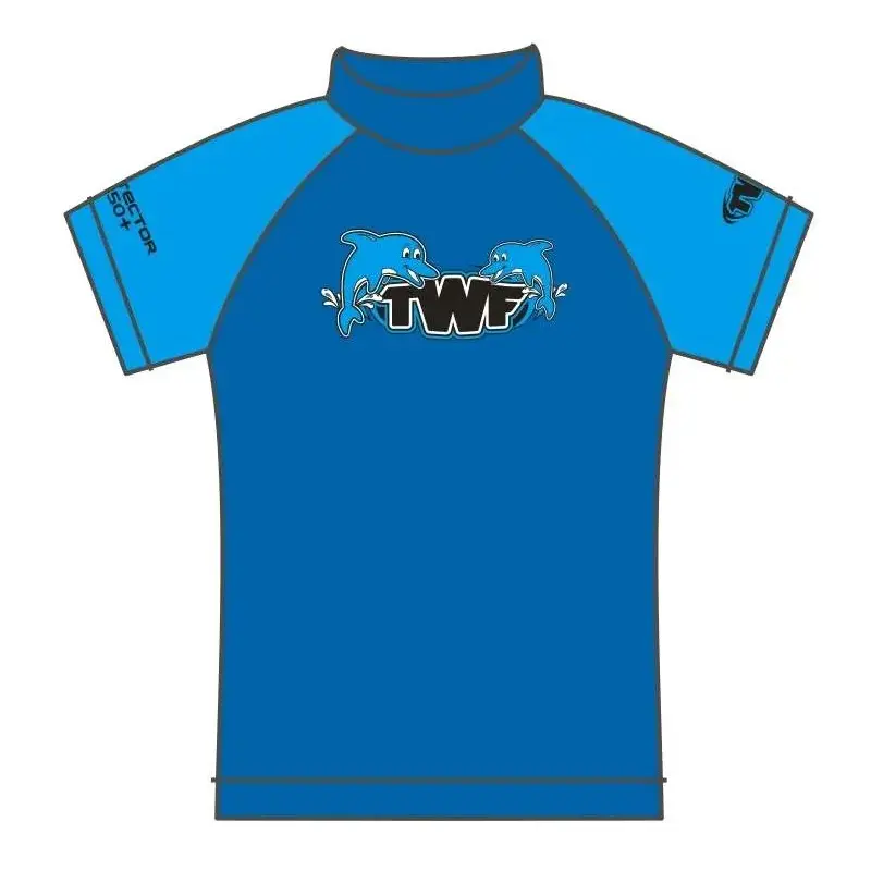 The Wetsuit Factory Tots Short Sleeve Rash Vest-4