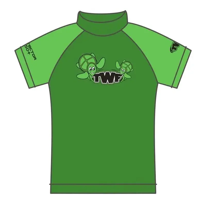 The Wetsuit Factory Tots Short Sleeve Rash Vest-5