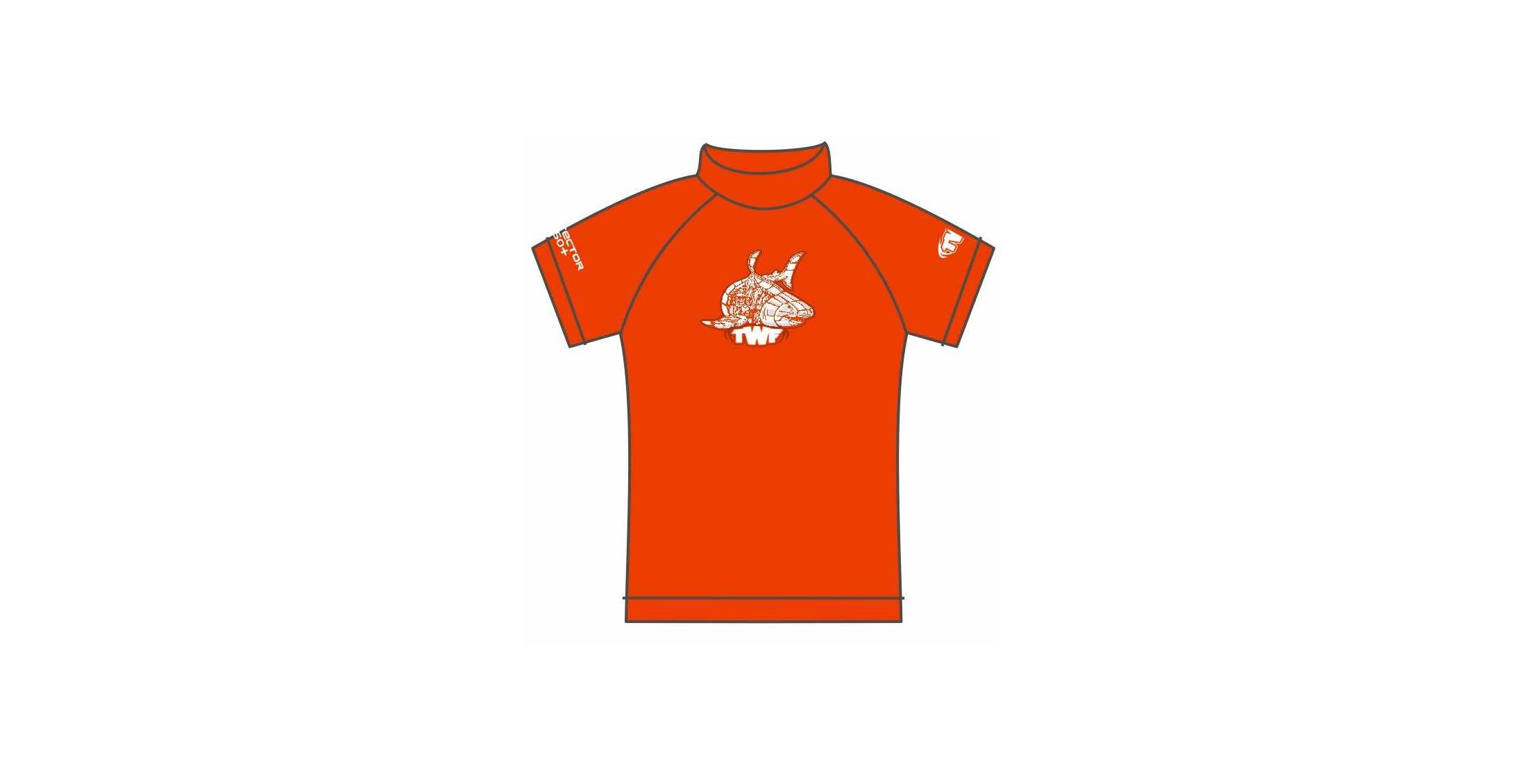 The Wetsuit Factory Short Sleeve Kids Rash Vest