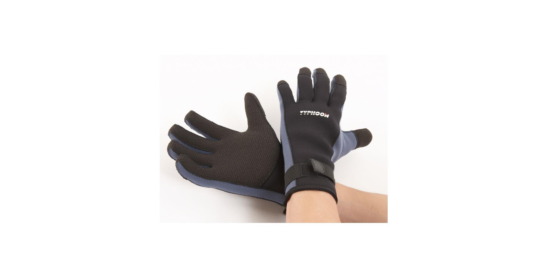 Typhoon 3mm Kevlar II Divers Wetsuit Gloves