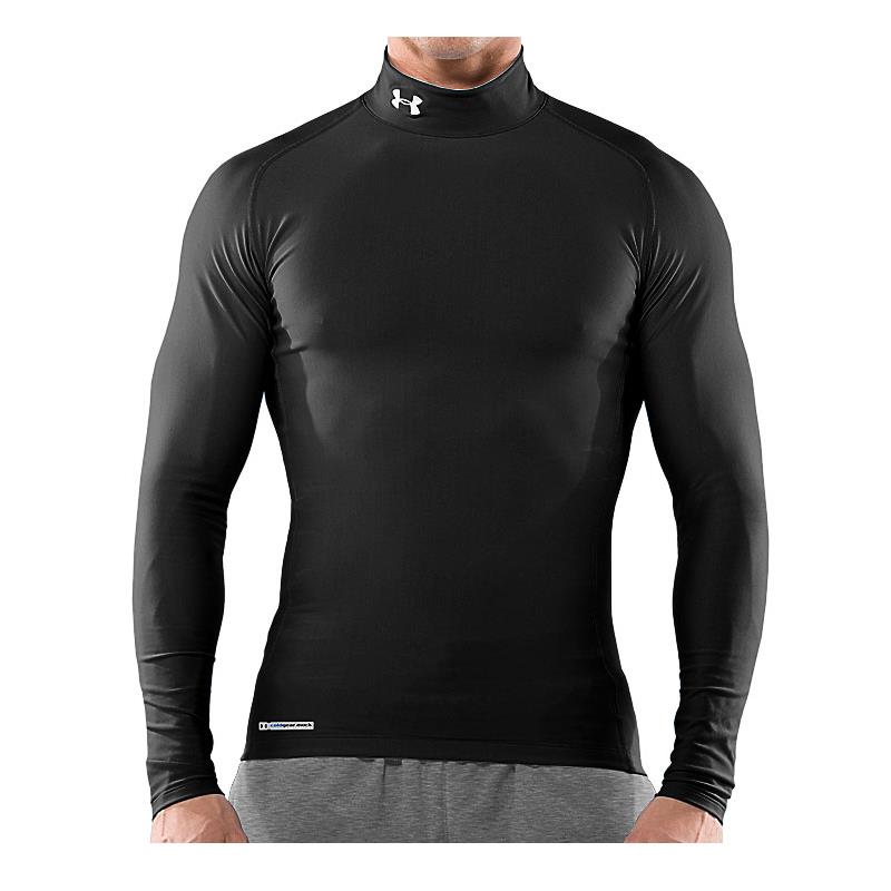 Under Armour Mens ColdGear EVO Compression Mock Base Layer Long Sleeve-4