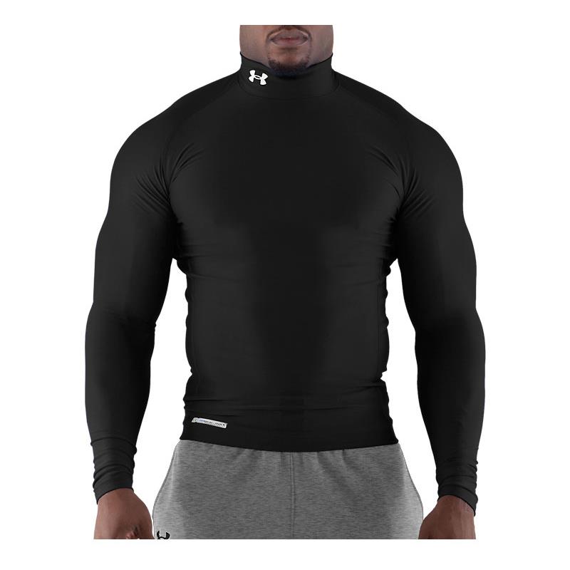 Under Armour Mens ColdGear EVO Compression Mock Base Layer Long Sleeve-5