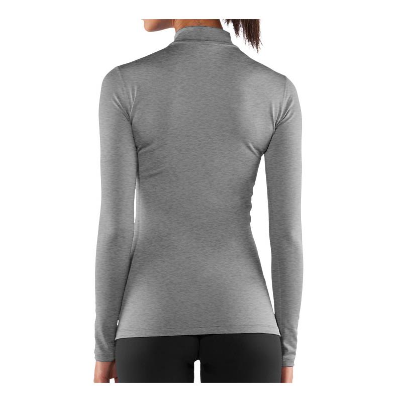 Under Armour Ladies ColdGear Compression Mock LS Baselayer Top