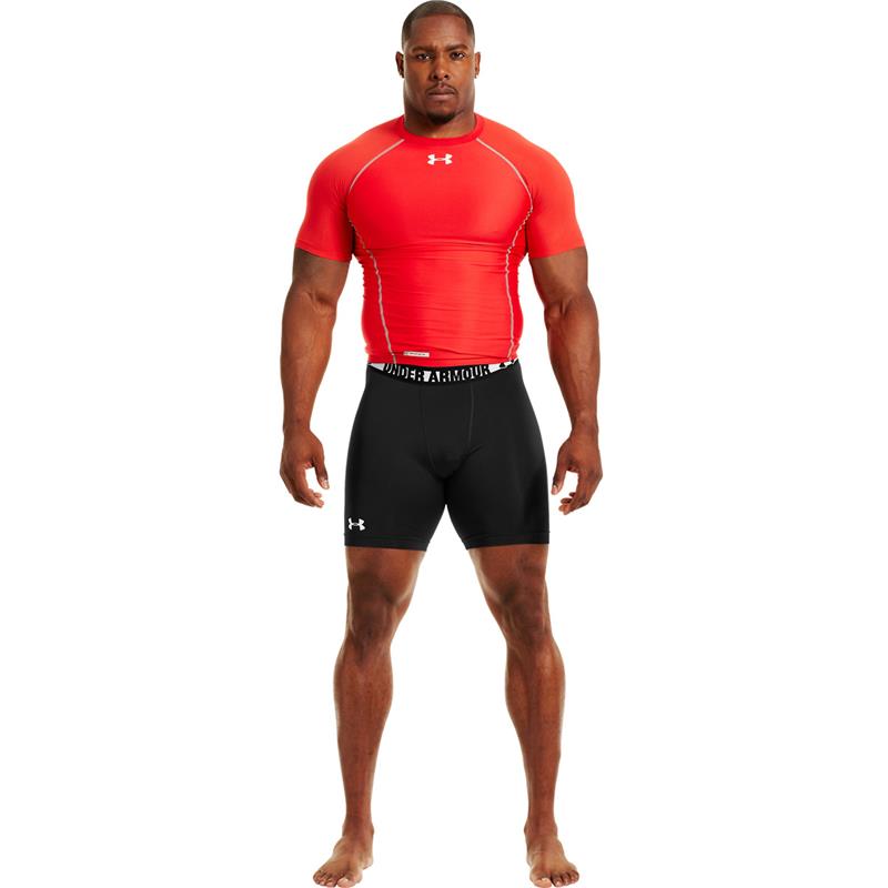 Under Armour Mens HeatGear Sonic Compression Baselayer Shorts