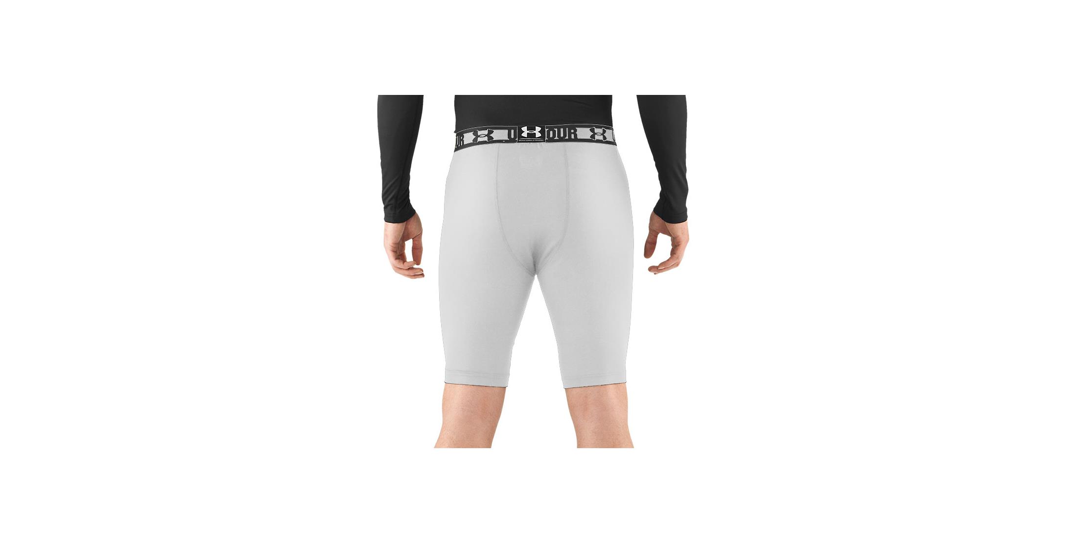 Under Armour Mens HeatGear Sonic Compression Baselayer Long Shorts
