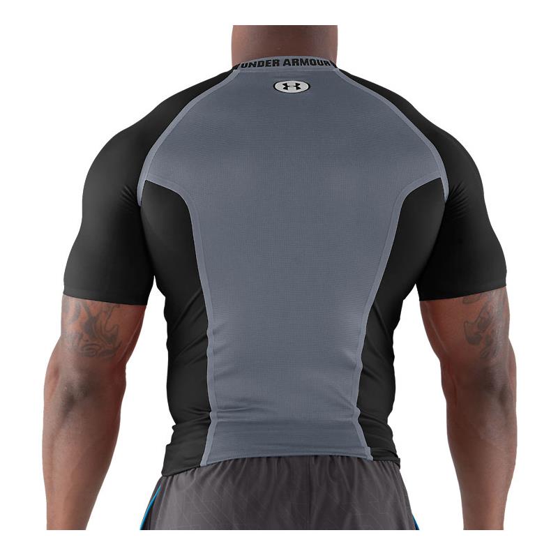 Under Armour Mens HeatGear Dynasty Vented Compression SS Top
