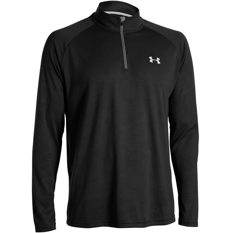 Under Armour Mens HeatGear Tech 1/4 Zip T-Shirt-1