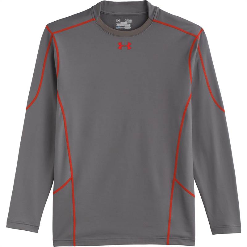Under Armour Mens ColdGear EVO Compression Hybrid Mock-4