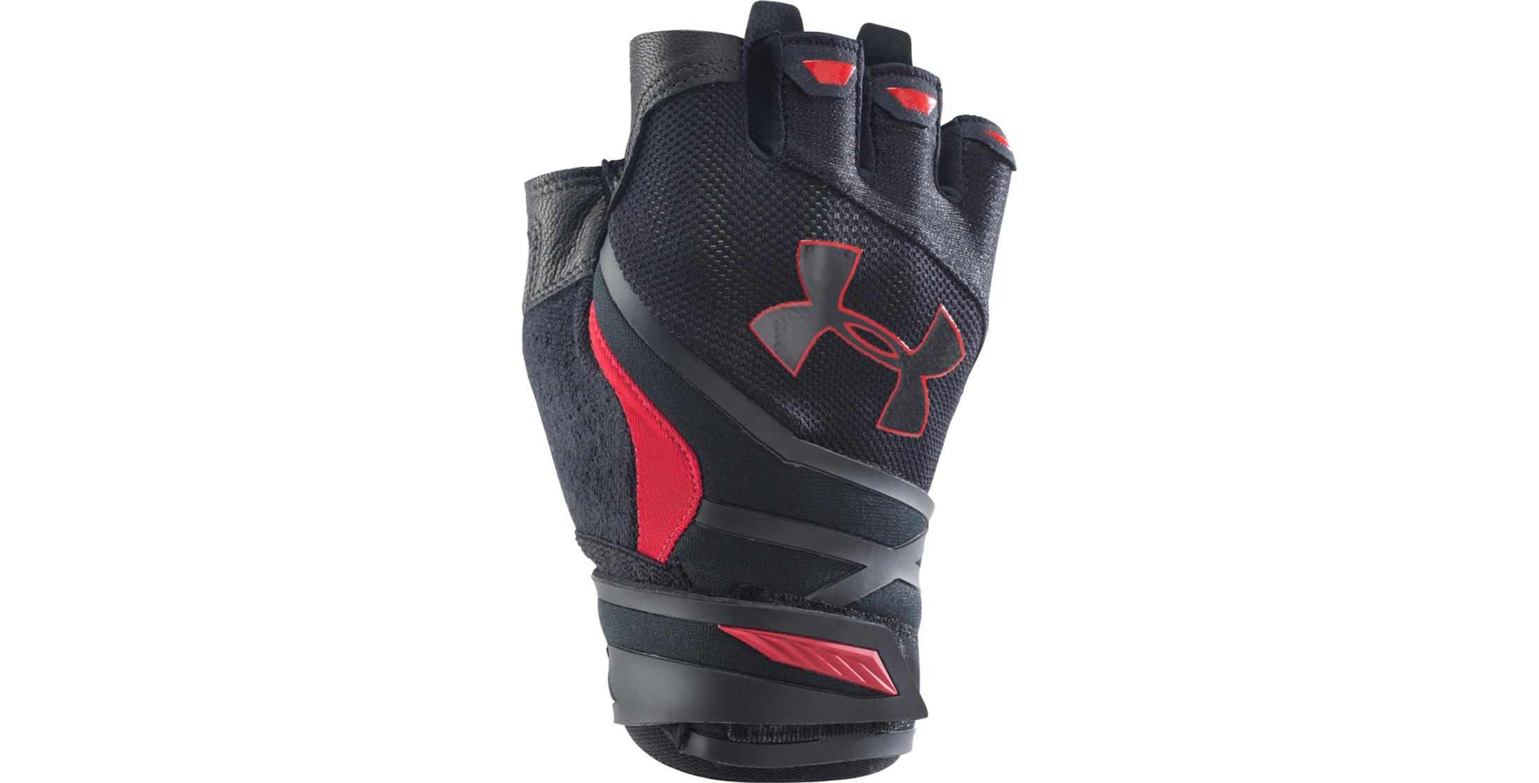 Under Armour Mens Resistor HalfFinger Training Gloves