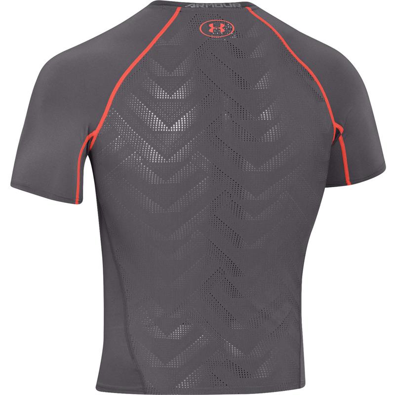 Under Armour Mens HeatGear ArmourVent Short Sleeve Compression T-Shirt-4
