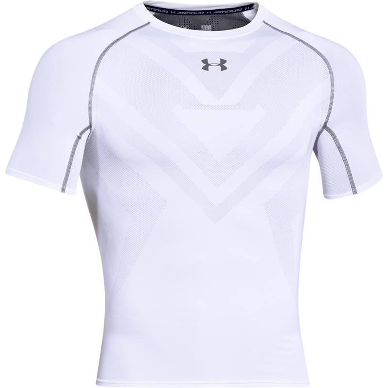 Under Armour Mens HeatGear ArmourVent Short Sleeve Compression T-Shirt-5