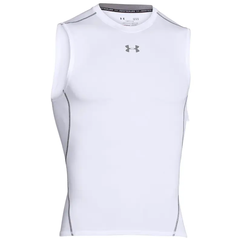 Under Armour Mens HeatGear Armour Sleeveless Compression Shirt-3