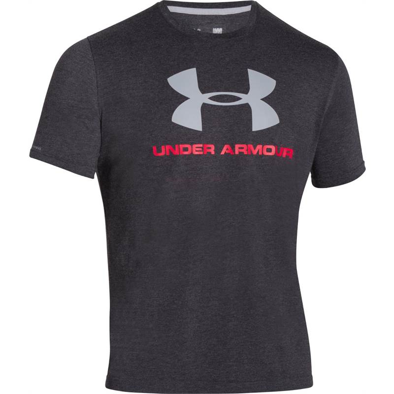 Under Armour Mens Charged Cotton Sportstyle T-Shirt - Large UA Logo-5