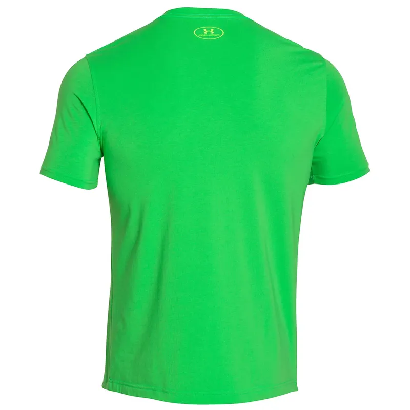 Under Armour Mens Charged Cotton Sportstyle T-Shirt - Large UA Logo-2