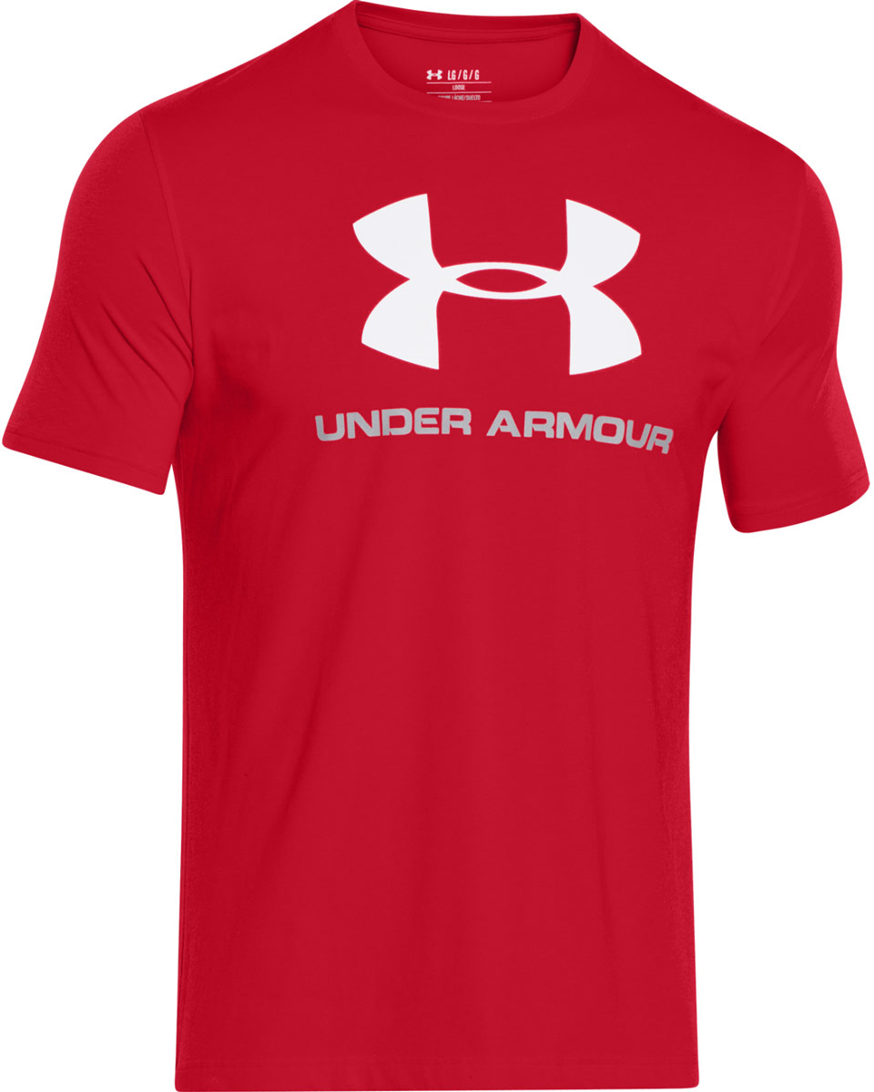 under armour charged cotton sportstyle logo