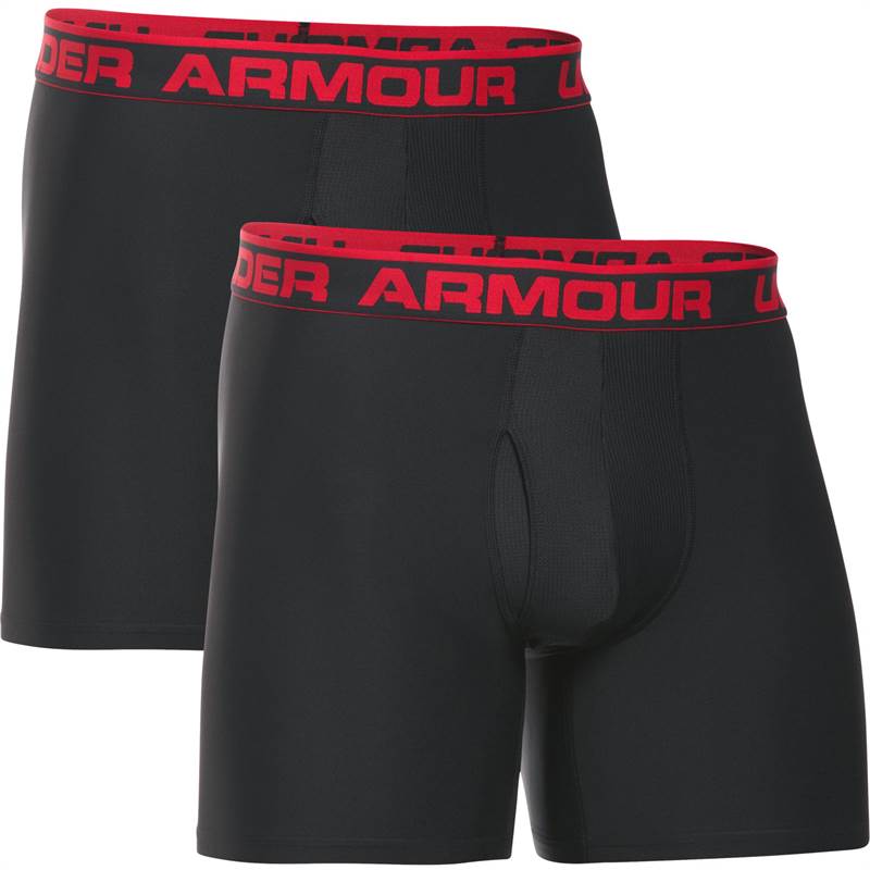 Under Armour Mens UA Original Series 15cm Boxerjock - 2 Pack-1