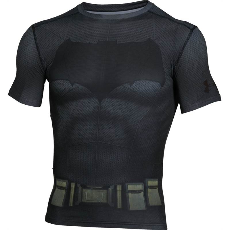 Under Armour Mens Transform Yourself Batman Suit Compression Shirt-1