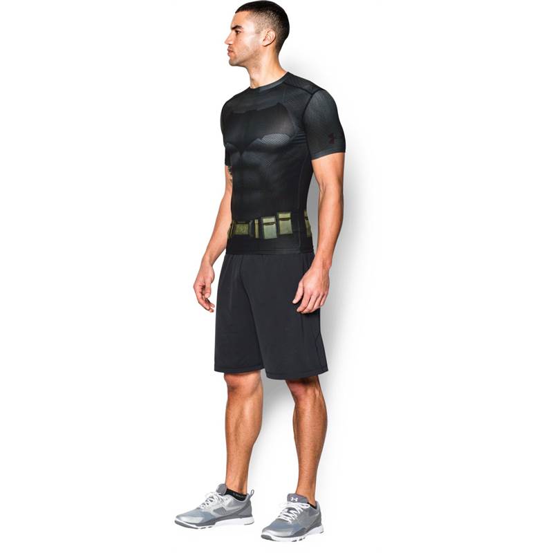 Under Armour Mens Transform Yourself Batman Suit Compression Shirt-3