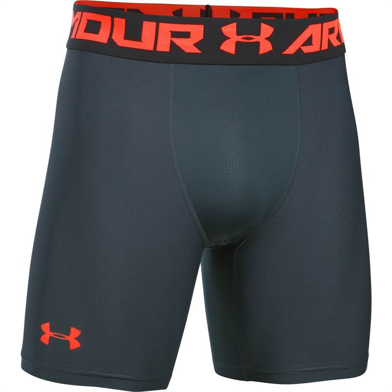 Under Armour Mens HeatGear Armour 2.0 Mid Compression 6 inch Shorts-4