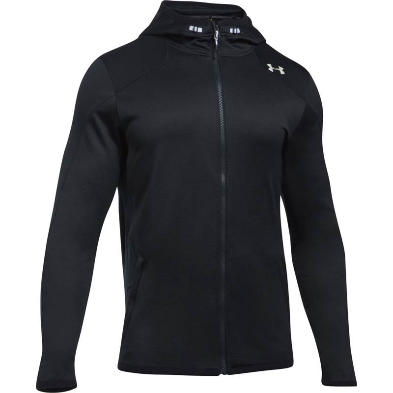 Under Armour Mens ColdGear Reactor Fleece Full Zip Hoodie-1