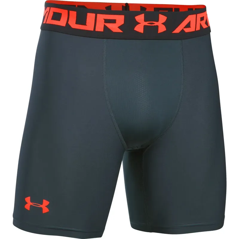 Under Armour Mens HeatGear Armour 2.0 Mid Compression 6 inch Shorts-4
