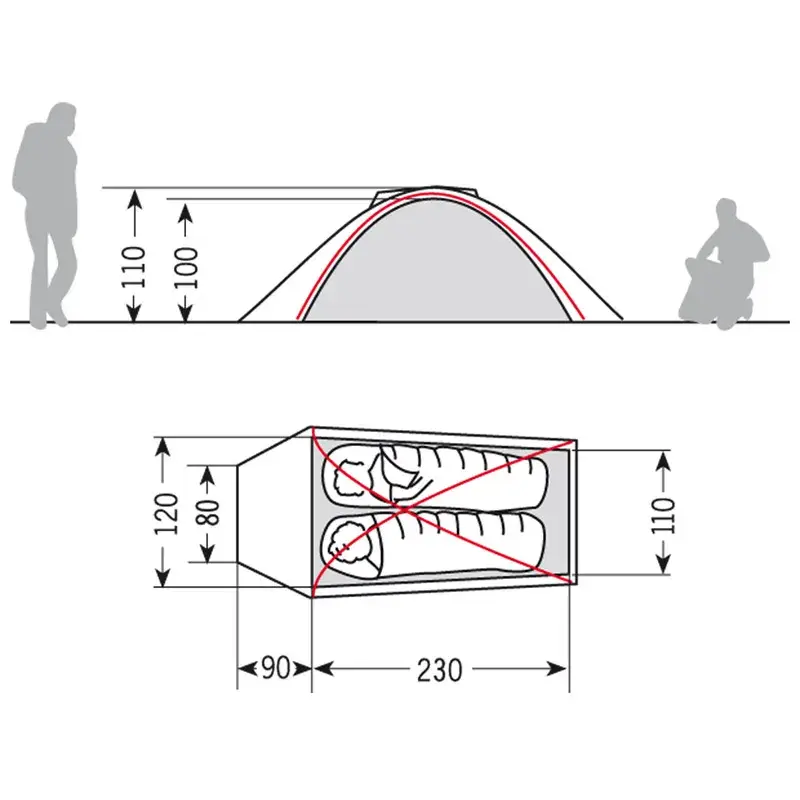 Vaude Specula Alpine 2-person Tent-3