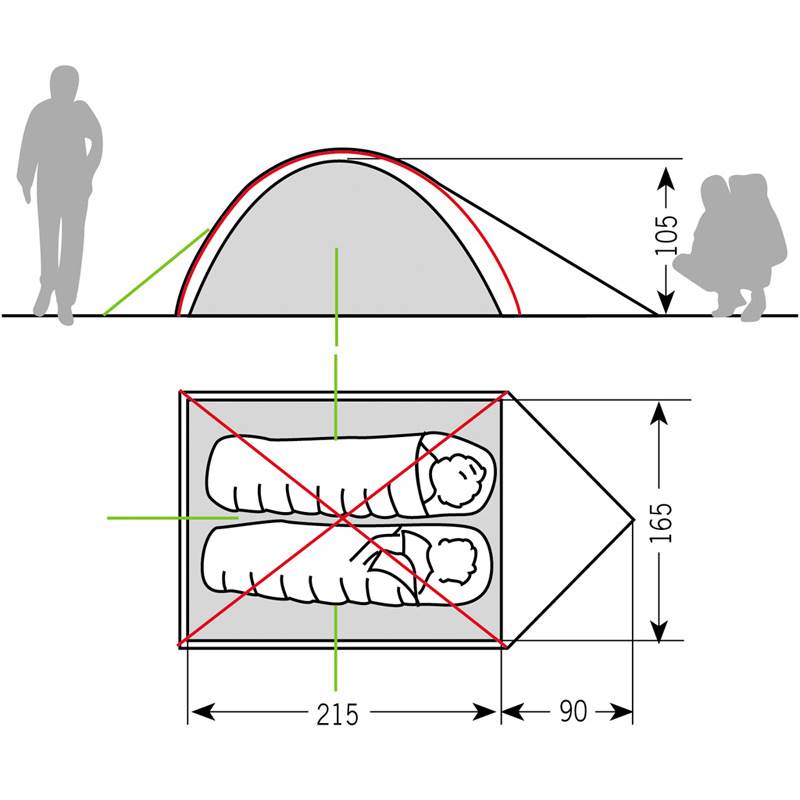 Vaude Space Explorer 2-Person Tent-2