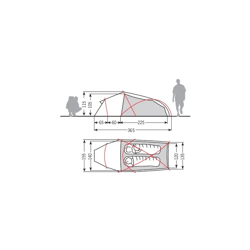 Vaude Power Odyssee XT 2-person Tent-3