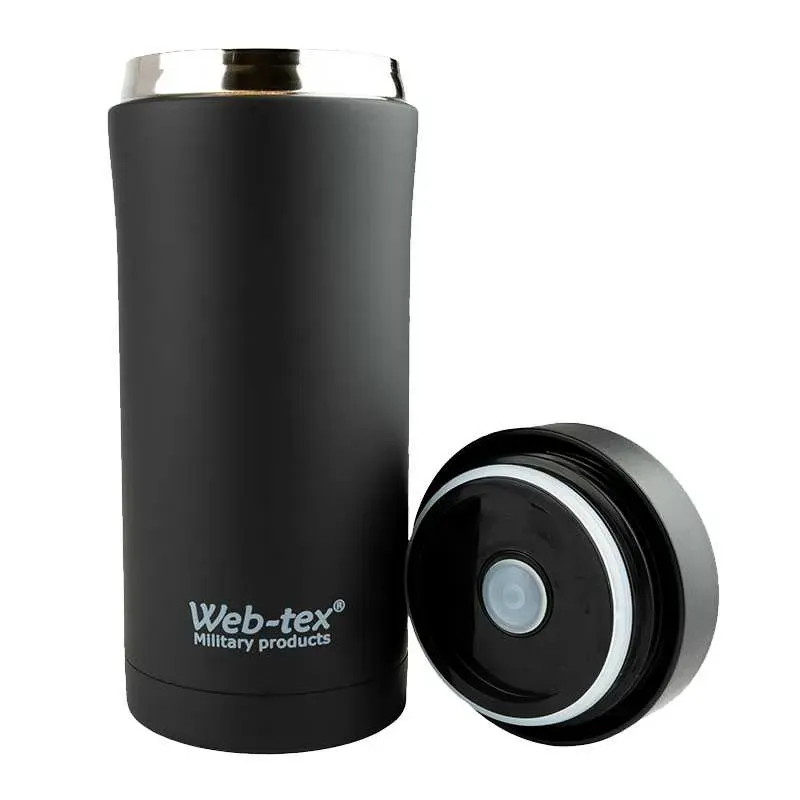 Web-Tex Black Ammo Pouch Flask 330-3