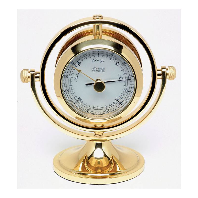 Weems and Plath Skipjack Clock and Barometer-3