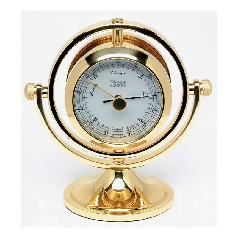 Weems and Plath Skipjack Clock and Barometer-3