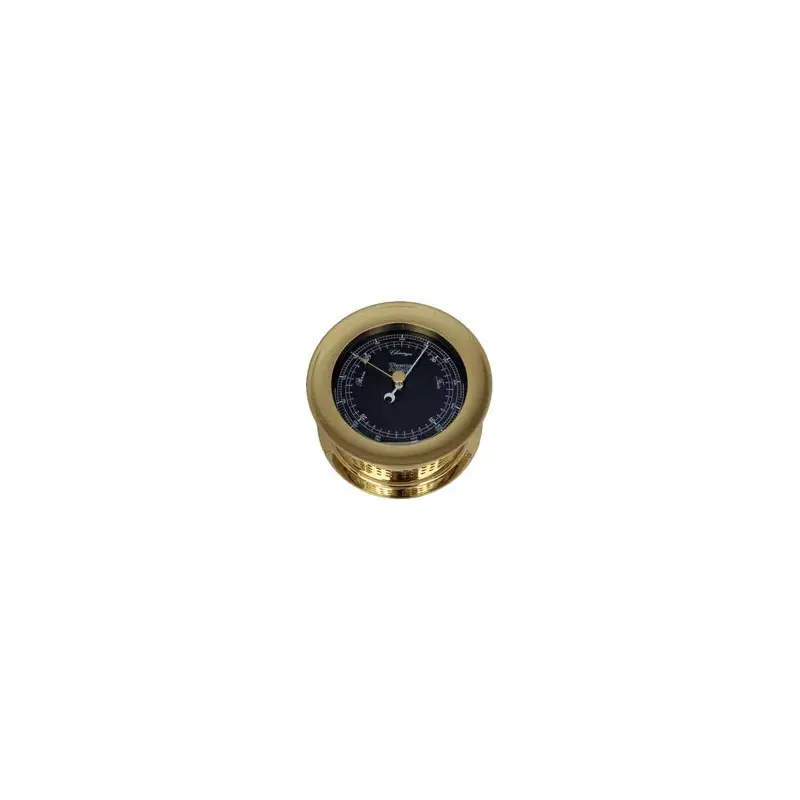 Weems & Plath Atlantis Nautical Black Dial Barometer-2