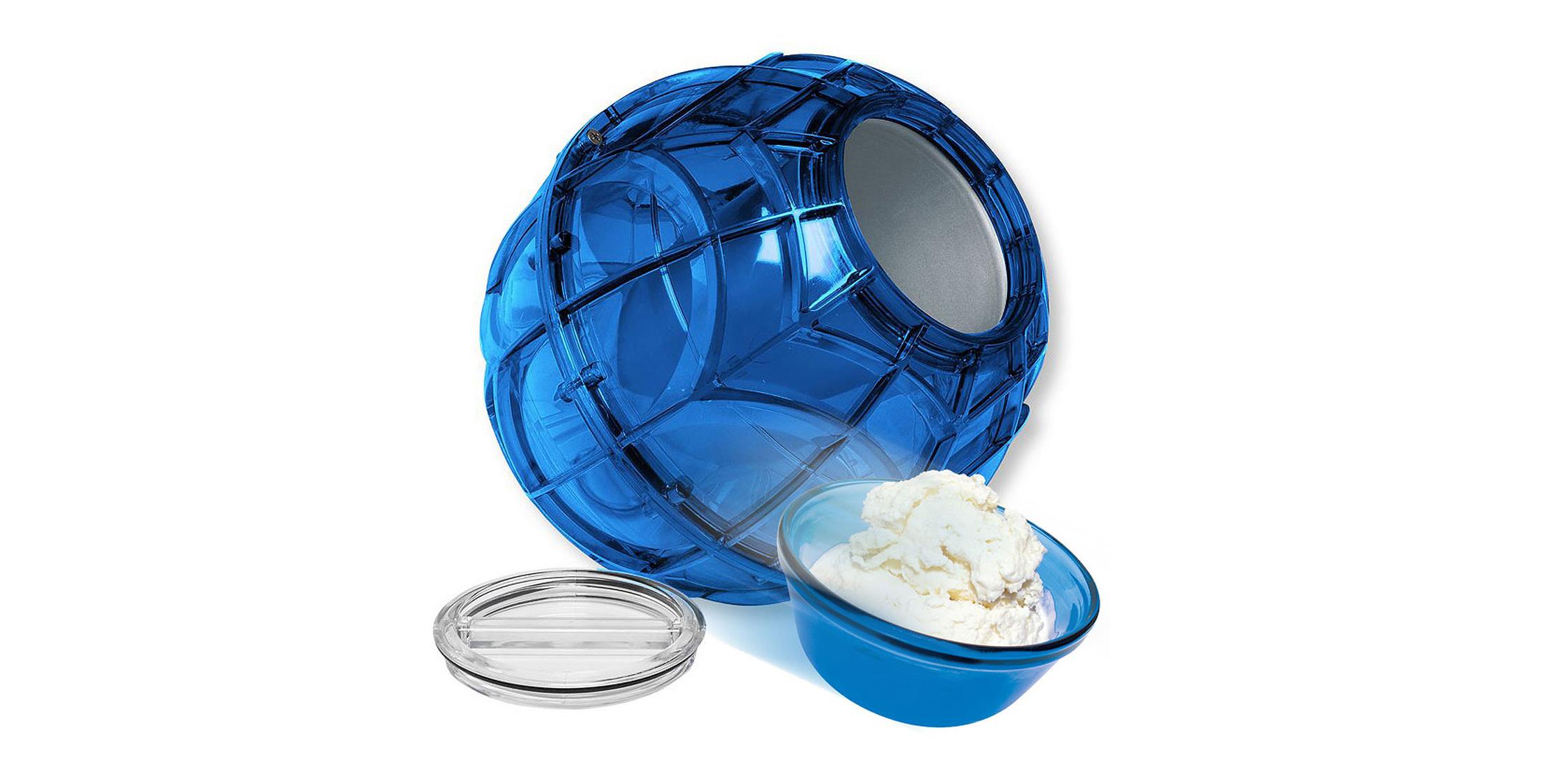 YayLabs! Ice Cream Maker Ball with Inflatable Cover 2 Pints