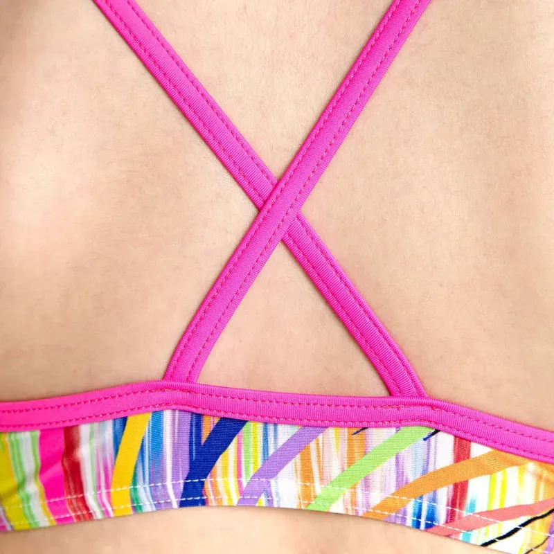 Zoggs Girls Tropix Bella Crossback Swimsuit-3